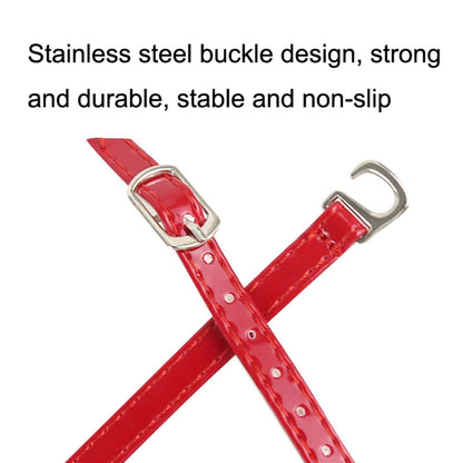 Cross Section High Heels Leather Shoes Anti-Heel Laces