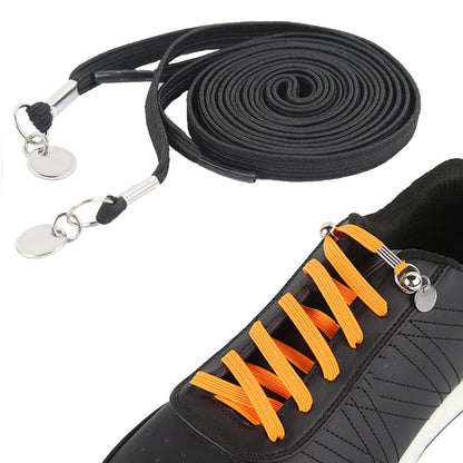 1 Pair Sports Casual Color Stretch Free Shoe Lace