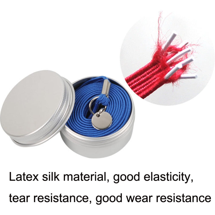 1 Pair Sports Casual Color Stretch Free Shoe Lace
