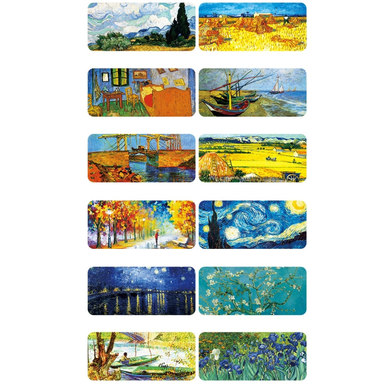 Am002 Large Oil Painting Desk Rubber Mouse Pad