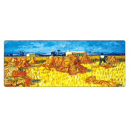 Am002 Large Oil Painting Desk Rubber Mouse Pad