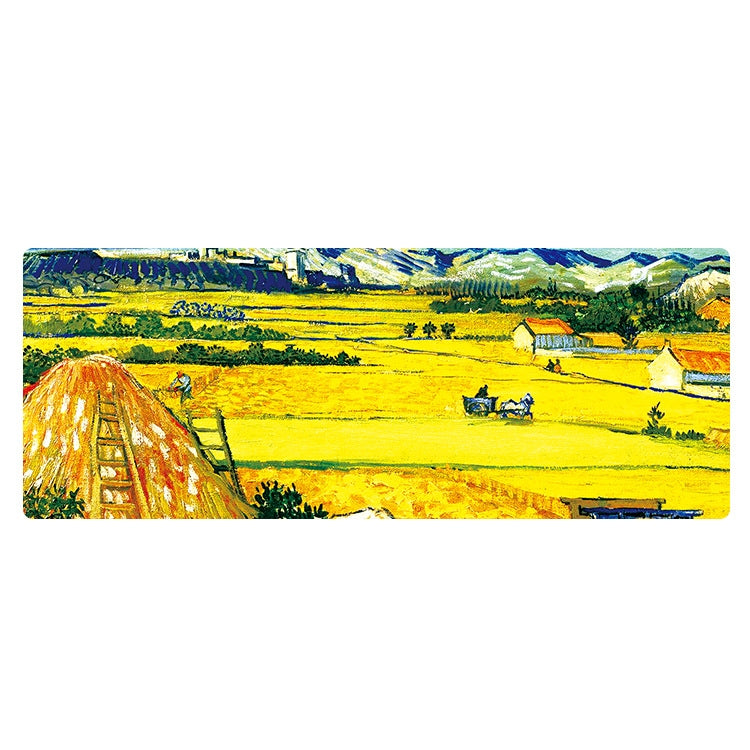 Am002 Large Oil Painting Desk Rubber Mouse Pad