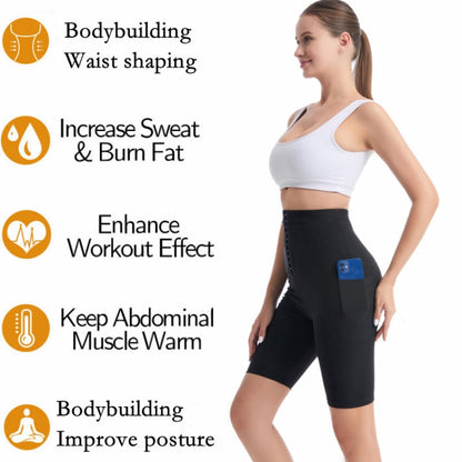 Women High Waist Breasted Hip Lifting Pants With Pocket