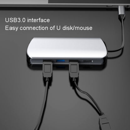 Док-станция Type-C 8-в-1 для ноутбука, USB-концентратор