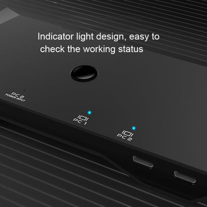 2 In 1 Out 4K 60Hz Type-C Notebook Dedicated KVM Switch