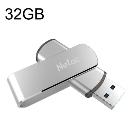 Netac U388 высокоскоростной USB3.0 металлический вращающийся автомобильный компьютер U-диск
