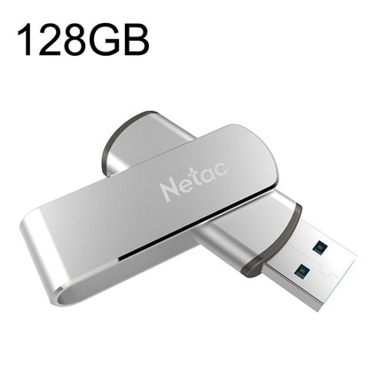 Netac U388 высокоскоростной USB3.0 металлический вращающийся автомобильный компьютер U-диск