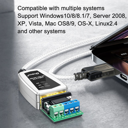 DTECH DT-5019 USB uz RS485/422 industriālo pārveidotāju seriālās līnijas komunikācijas adapteris