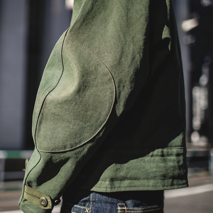 W1901101 Men Retro Jacket Comfortable Warm Coat