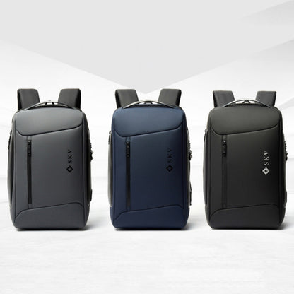 SKV B20430 Мужская сумка для компьютера, вместительная, деловой, повседневный рюкзак