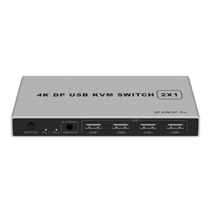 KYSW59 60 Гц DP USB KVM-переключатель 2-в-1 для совместного использования компьютера