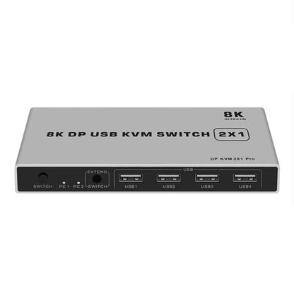 KYSW59 60 Гц DP USB KVM-переключатель 2-в-1 для совместного использования компьютера