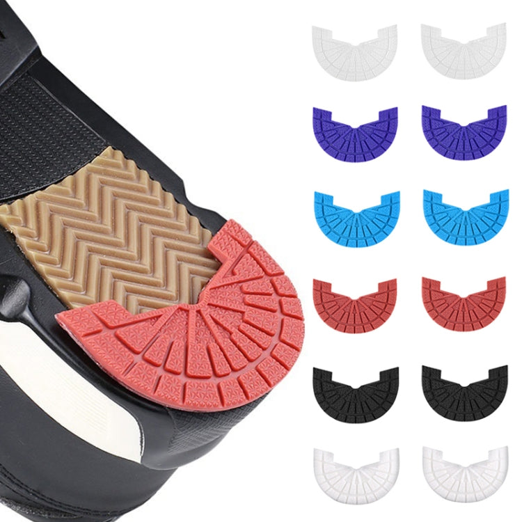 2 Pairs Thickened Rubber Sole Heel Wear-Resistant Non-Slip Patch