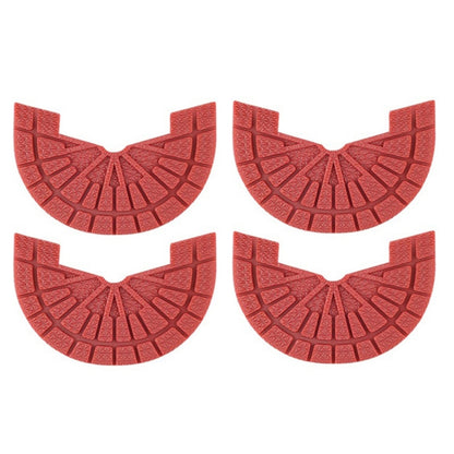 2 Pairs Thickened Rubber Sole Heel Wear-Resistant Non-Slip Patch