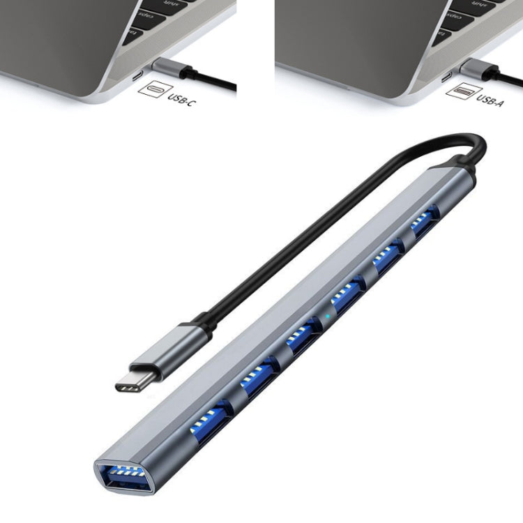 7 in 1 USB3.0 Docking Station Laptop Multifunctional HUB