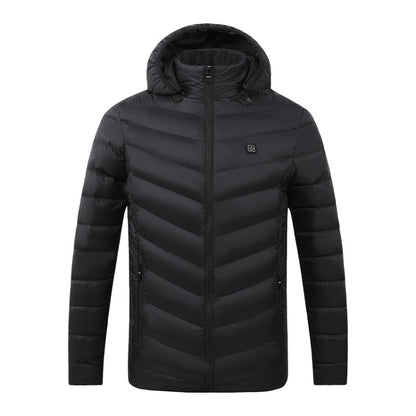 USB Winter Electric Heated Jacket Warm Thermal Jacket