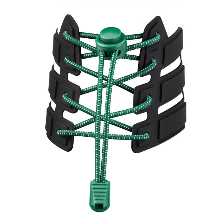 1pair Spring Buckle Lazy Elastic Shoelaces For Adults And Children