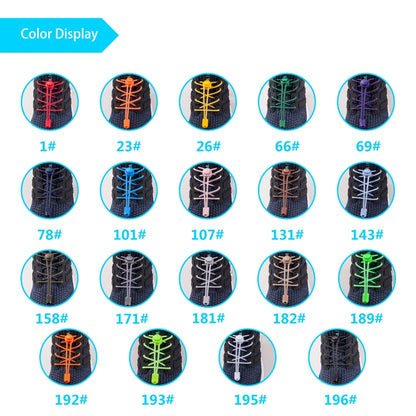 1pair Spring Buckle Lazy Elastic Shoelaces For Adults And Children