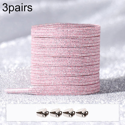 3PARSE ELASTIC NO TIE SHOELACES Металлические замки ослепительные цветные шнурки