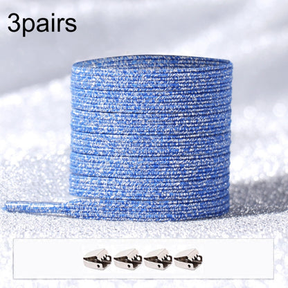 3PARSE ELASTIC NO TIE SHOELACES Металлические замки ослепительные цветные шнурки