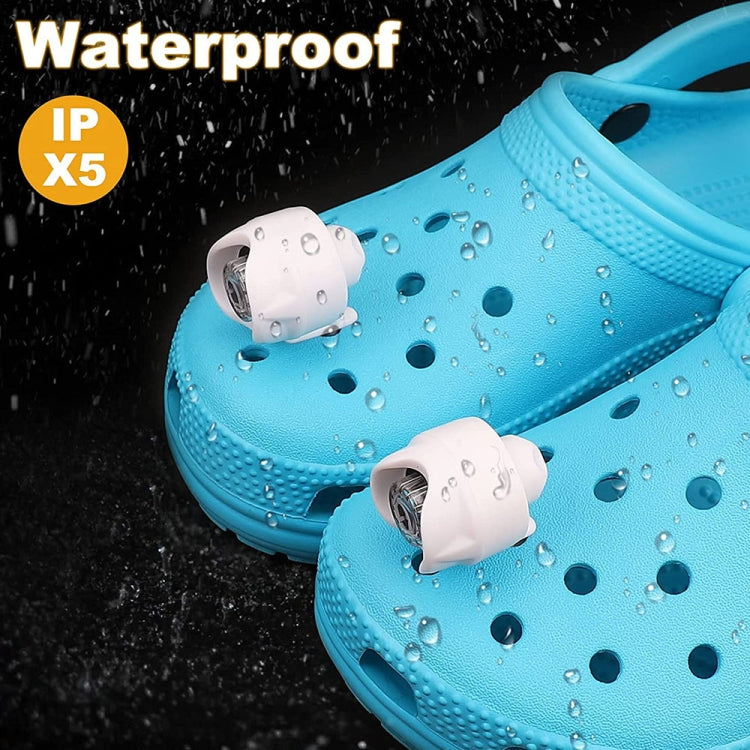 2pcs Plastic Battery Model Cave Shoes Lamp Camping Lamp Outdoor Lighting