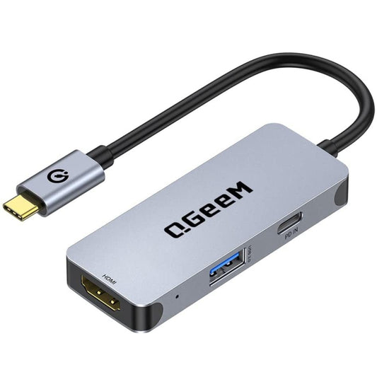 QGeeM UH03-1 Многофункциональная док-станция USB3.0 Type-C PD100W HUB