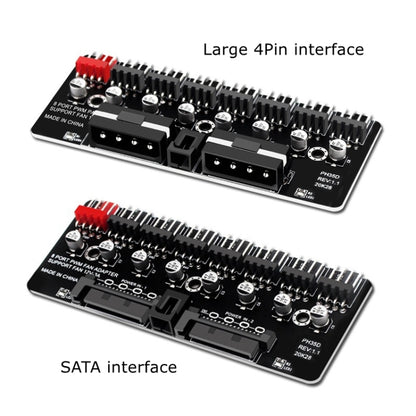 PWM Fan Hub Computer CPU Fan Extender