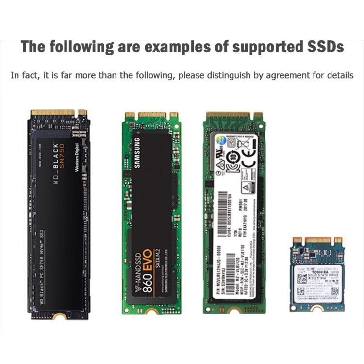 Плата расширения SSD M.2 с USB3.1 10 Гбит/с GEN2 на NVME SATA Dual Protocol