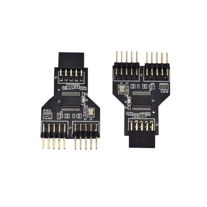 9-контактный USB-разъем «мама» 1 к 2 «папа» плата 9-контактный USB 2.0 концентратор-адаптер