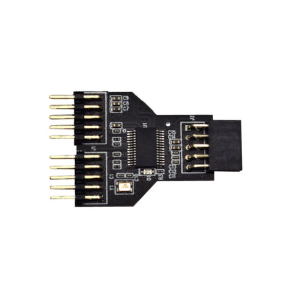 9-контактный USB-разъем «мама» 1 к 2 «папа» плата 9-контактный USB 2.0 концентратор-адаптер