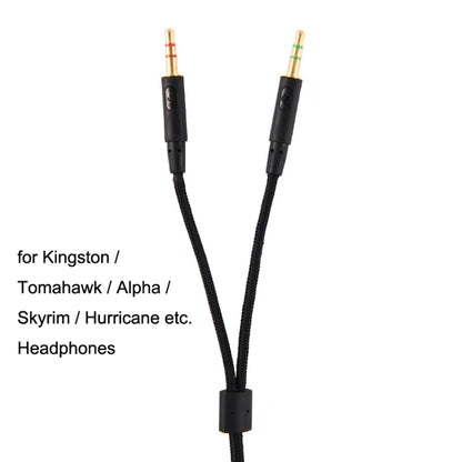 Аудиокабель 2 в 1 для Kingston Skyline Alpha Cloud II 3,5 мм