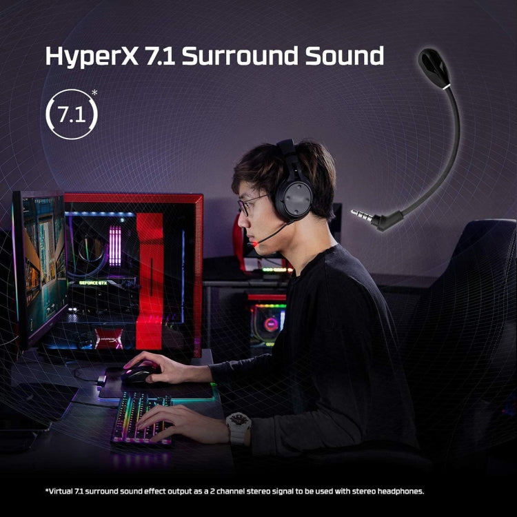 Для игровой гарнитуры Kingston / Flight S / Sky Arrow S с шумоподавлением и микрофоном с подсветкой
