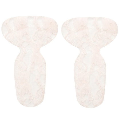 1pair 2 in 1 Half Size Forefoot Pad Anti-drop Sandal Heel Sticker