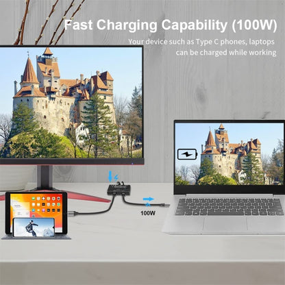 8K30 Type-C / USB-C Bidirectional Switch 10Gbps HD Splitter
