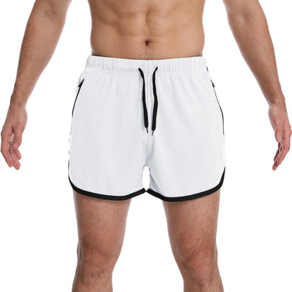 Three Pants Men Gym Shorts Quick Dry Swimming Trunks