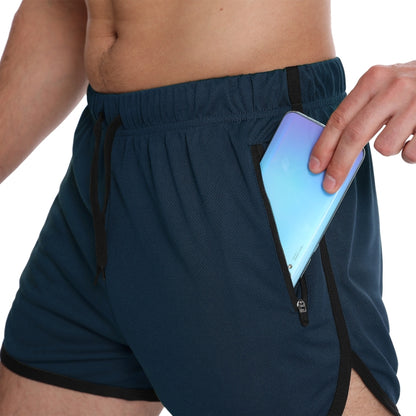 Three Pants Men Gym Shorts Quick Dry Swimming Trunks