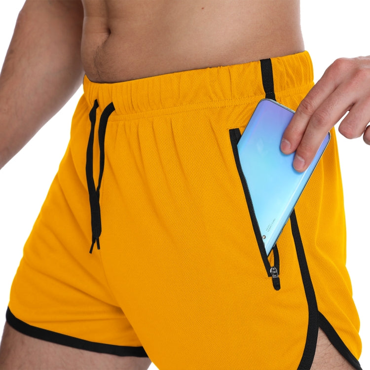 Three Pants Men Gym Shorts Quick Dry Swimming Trunks