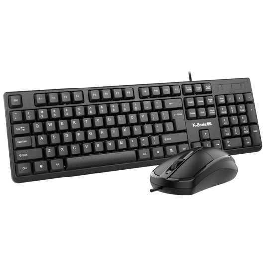 K-Snake K001 Wired Keyboard And Mouse Set Desktop Computer Keyboard