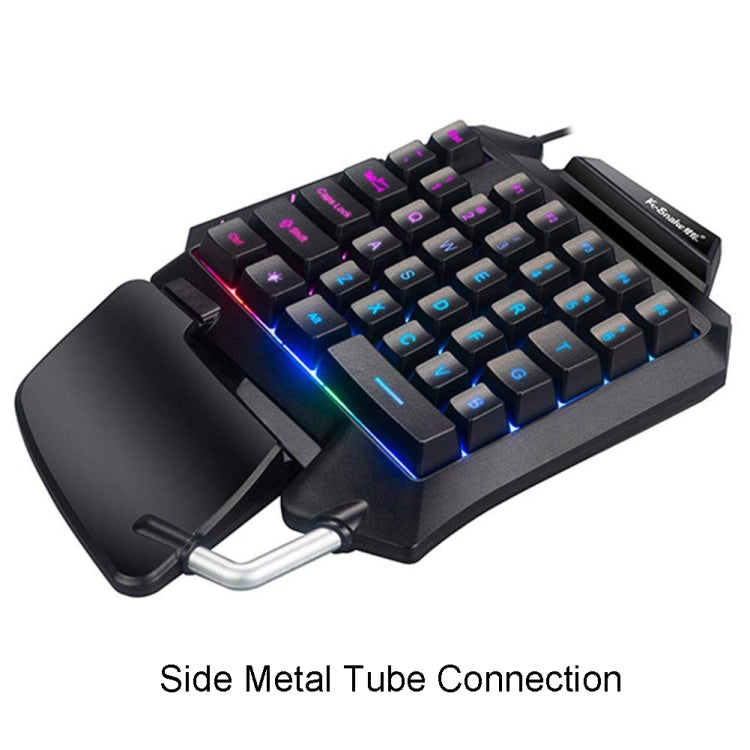 K-Snake G92 Single Small Keyboard Mobile Games Luminous Robotic Machine Sensory Game Keyboard