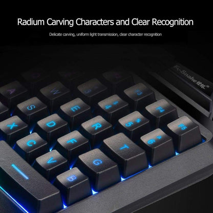 K-Snake G92 Single Small Keyboard Mobile Games Luminous Robotic Machine Sensory Game Keyboard