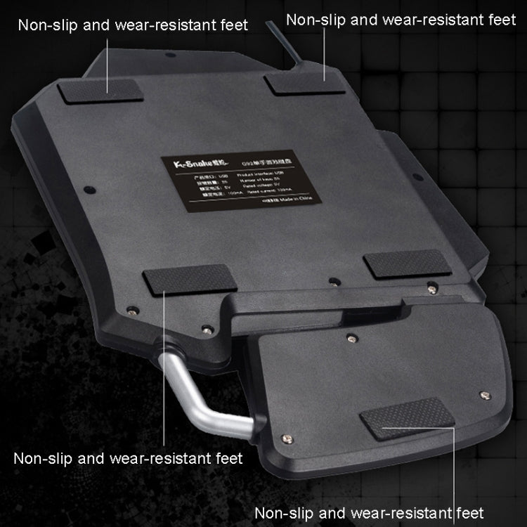 K-Snake G92 Single Small Keyboard Mobile Games Luminous Robotic Machine Sensory Game Keyboard