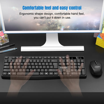 K-Snake WK800 Wireless 2.4G Keyboard Mouse Set Tabletop Computer Notebook Business Office House Use