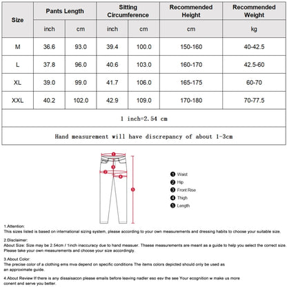 Mens Overalls Long Pants Casual Loose Leg Jeans