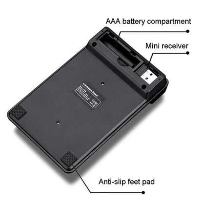 K3 19 Key 2.4G Wireless Mini Digital Keyboard Suspension Machinery Keypad