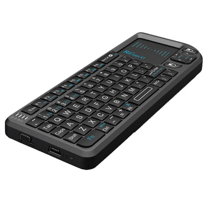 Беспроводная клавиатура Rii X1 2.4G Mini Classic, комплект из клавиатуры и мыши, все в одном