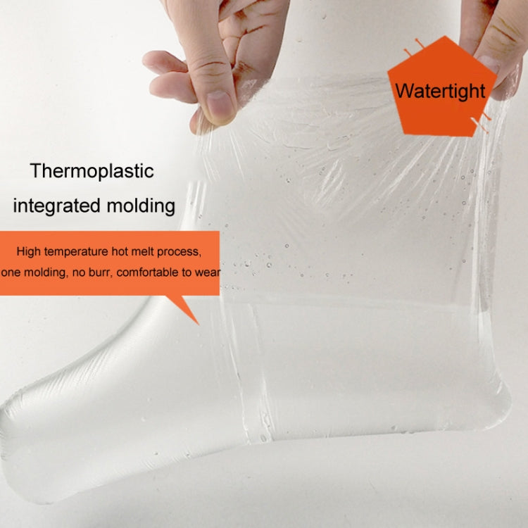 Household Disposable Socks Waterproof Transparent Bag Foot Cover