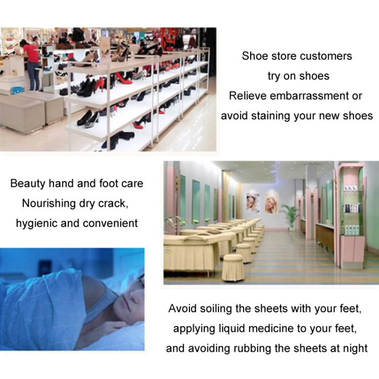 Household Disposable Socks Waterproof Transparent Bag Foot Cover