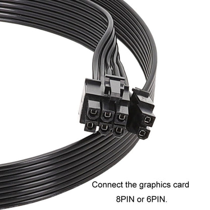 For Corsair 18AWG Flat Cable Power Module Cable Graphics Card Module Cable 8Pin To 8Pin 6+2
