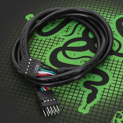 Motherboard 9Pin USB2.0 Extension Cable 26AWG Double Shielded Cord