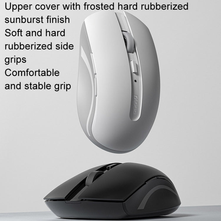 Rapoo M350G Bluetooth/2.4G bezvadu pele biroja galddatoram/klēpjdatoram ar skaņas izslēgšanu